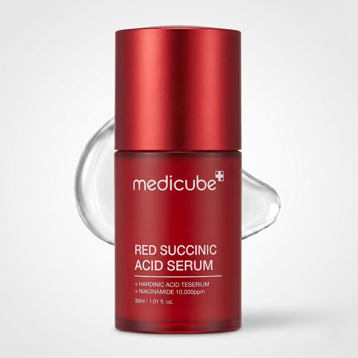 Red Succinic Acid Clear Serum