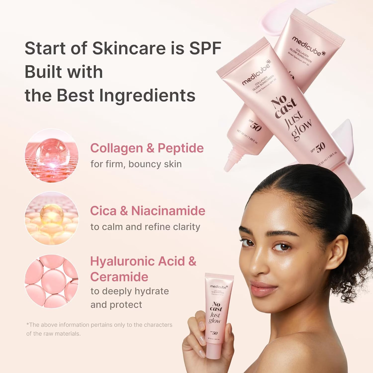 PDRN Pink Collagen Glow Jelly Mist Serum – Dual-Texture Jelly Mist Serum with Niacinamide, Glutathione, Ceramide & Hyaluronic Acid – Hydrating Radiance & Plump Skin – 100 Ml