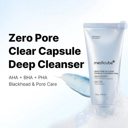 Medicube  Zero Pore Capsule Cleansing Foam-1