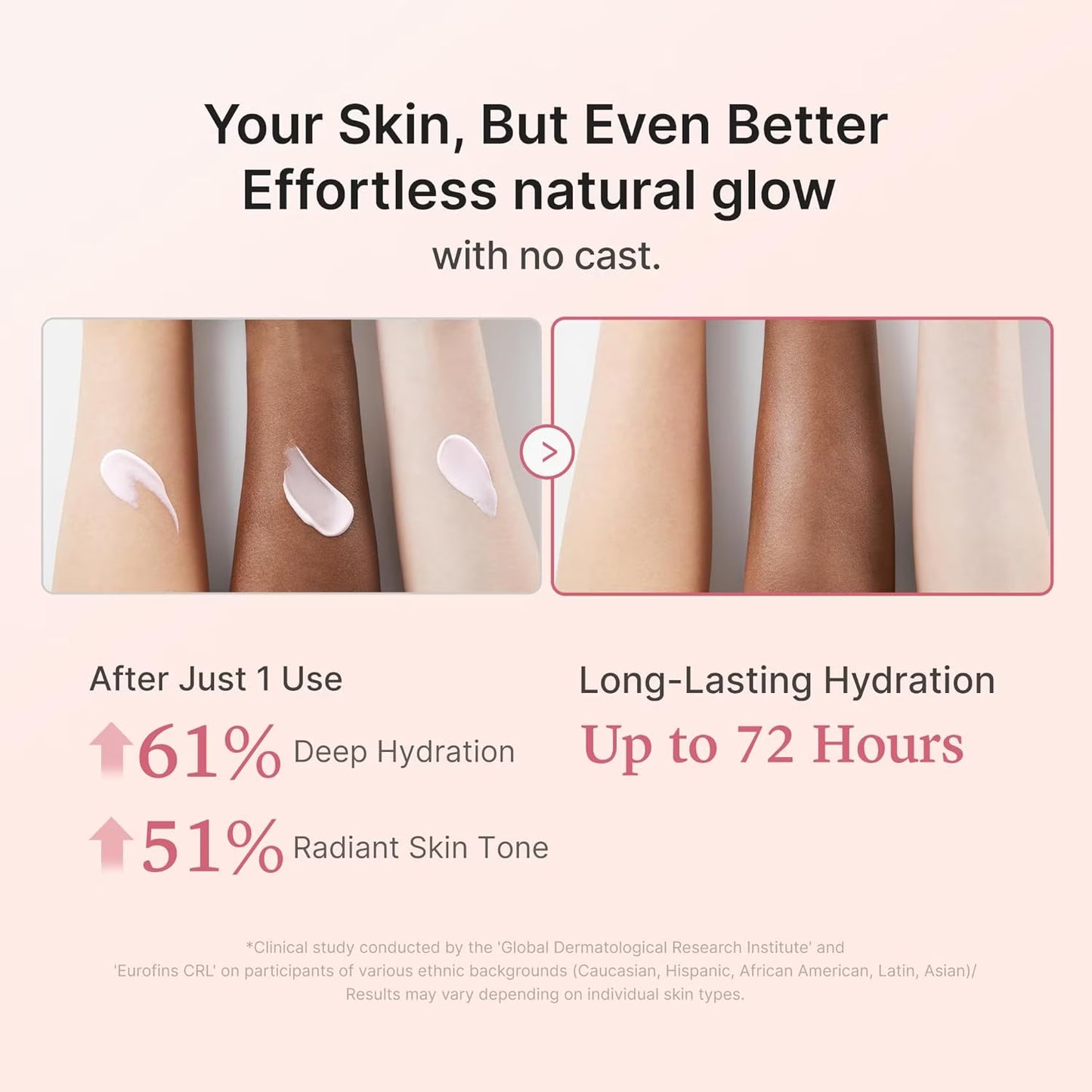 PDRN Pink Collagen Glow Jelly Mist Serum – Dual-Texture Jelly Mist Serum with Niacinamide, Glutathione, Ceramide & Hyaluronic Acid – Hydrating Radiance & Plump Skin – 100 Ml
