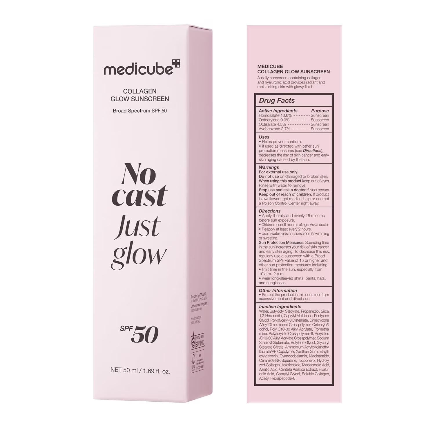 PDRN Pink Collagen Glow Jelly Mist Serum – Dual-Texture Jelly Mist Serum with Niacinamide, Glutathione, Ceramide & Hyaluronic Acid – Hydrating Radiance & Plump Skin – 100 Ml