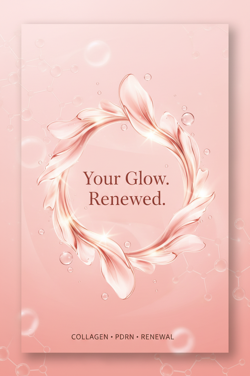 Glow Renewal Lifestyle Poster